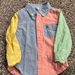Gap Colorful Kids Button-Up Shirt